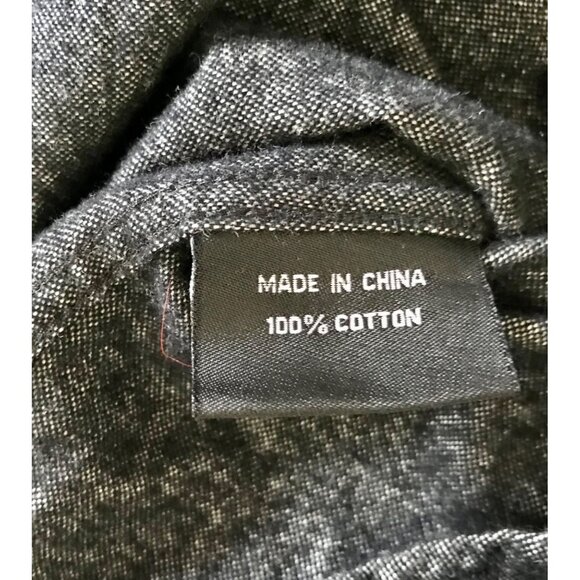 Cascade Armory LoLo Racks Limit Ed. Brushed Flannel Grey Men's Button-Up Size XL - Picture 10 of 14